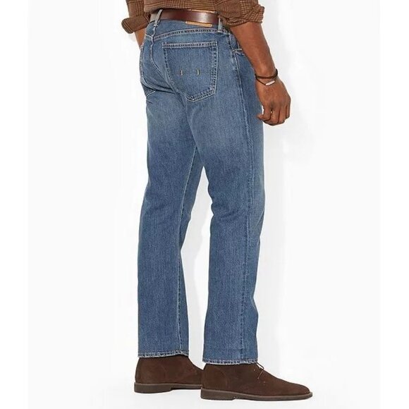 Polo Ralph Lauren Hampton Straight Fit Jeans Big & Tall Men's Sizes 50x32 NWT - Picture 2 of 4